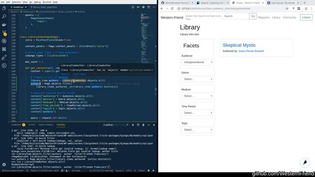 Django/Wagtail site-wide search (pt. 3) and faceted search смотреть онлайн