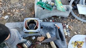 Разбор стиральной машины  Indezit на медь. Разбираю стиралку индезит на металл