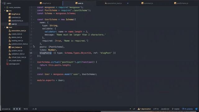 MongoDB Populating Queries (061) смотреть онлайн
