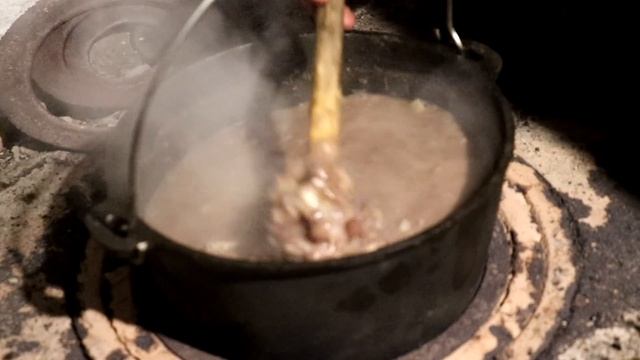 КУХНЯ ОТШЕЛЬНИКА!!!!!! ФАСОЛЬ С КАБАЧКОМ.... смотреть онлайн