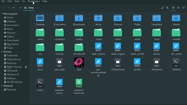 Manjaro Cinnamon DESKTOP