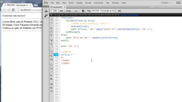 PHP5 | Aprenda a trabalhar com Mysql Improved! (CRUD completo) смотреть онлайн