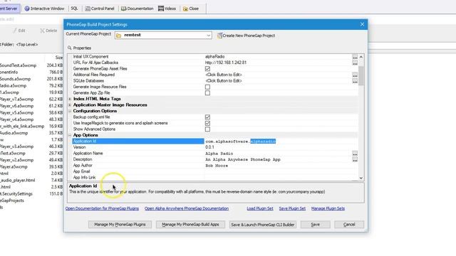 Alpha Anywhere PhoneGap CLI Builder Overview смотреть онлайн