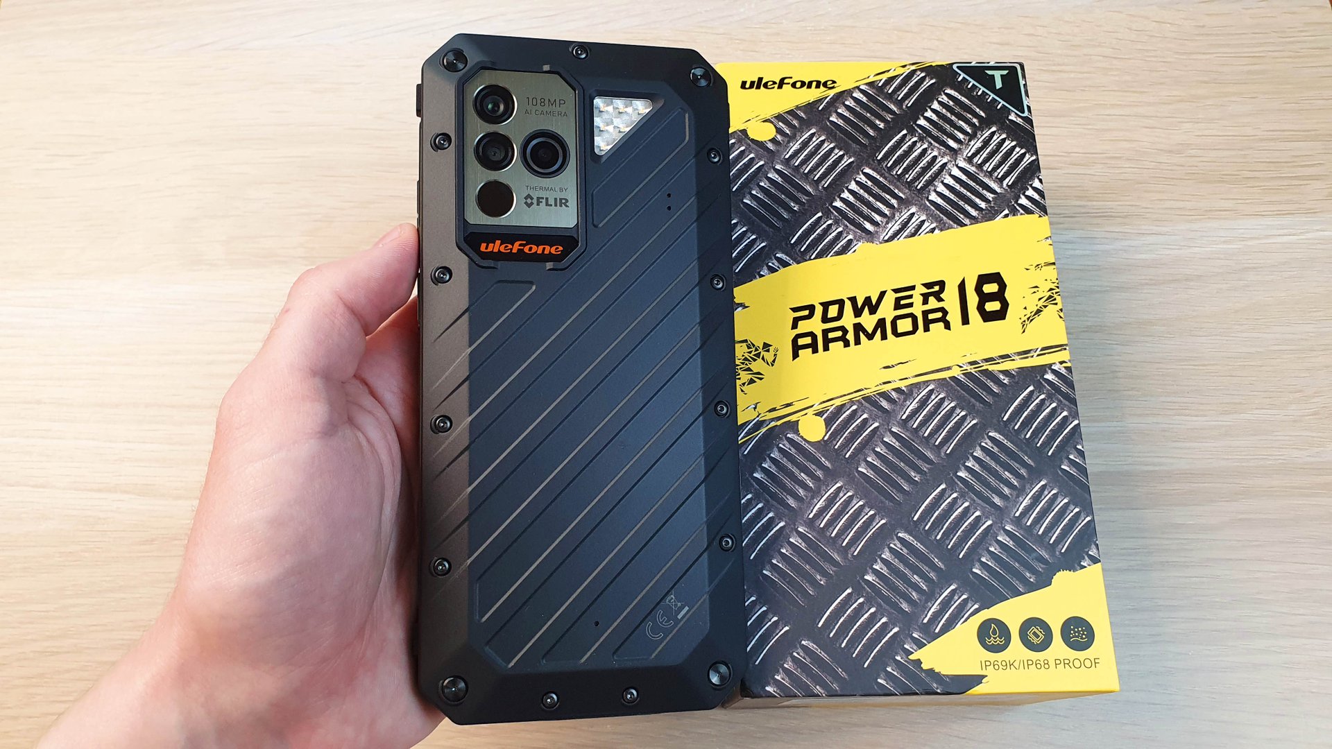 ULEFONE ARMOR 18T - АККУМУЛЯТОР 9600MAH И ТЕПЛОВИЗОР! смотреть онлайн