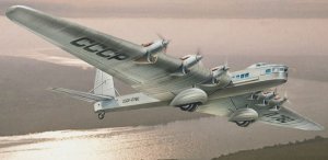 Советский самолёт-гигант - АНТ-20 ''Максим Горький''.