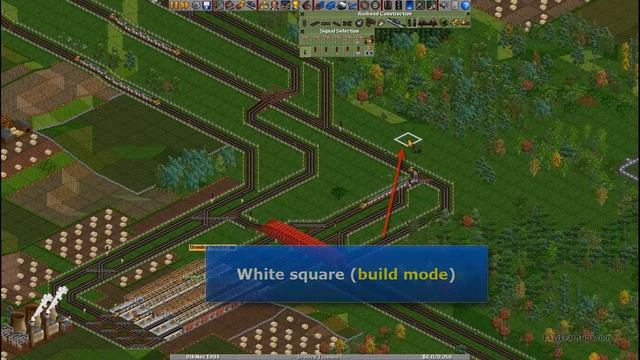 OpenTTD - Removing a signal смотреть онлайн