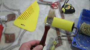 █ Инструмент для поклейки обоев.