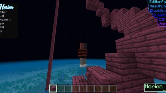 Minecraft Windows 10 Bedrock Edition Horion Hacked Client Version 1.18.12 | Read Description