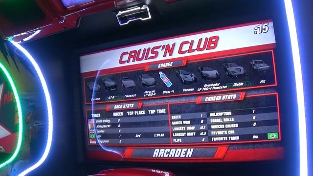 Cruis'n Blast Arcade - Cabinet Overview + Madagascar Race смотреть онлайн