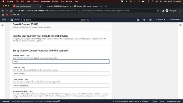 How to add Okta as a OIDC Identity Provider in AWS Cognito? смотреть онлайн