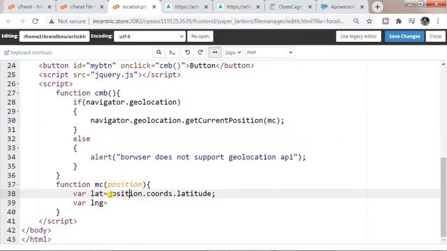 HTML5 Geolocation API Tutorial in One Video in Hindi/Urdu смотреть онлайн