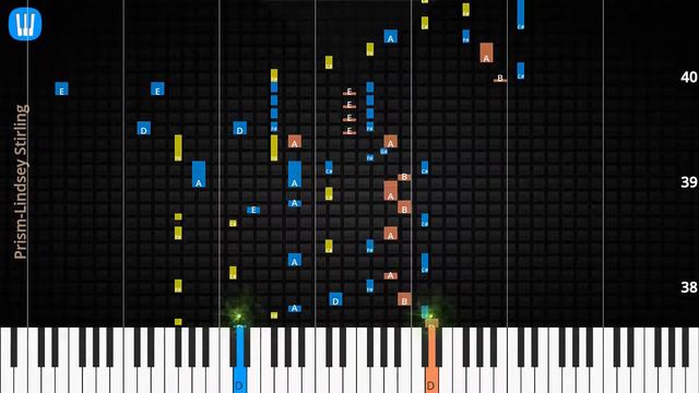 🎹Prism, Solo & Chord, Lindsey Stirling, Synthesia Piano смотреть онлайн