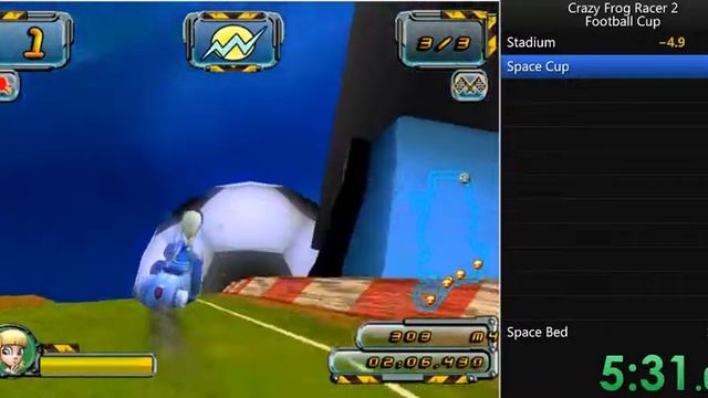 Crazy Frog Racer 2: Football Cup (Ellie) in 10:46 смотреть онлайн