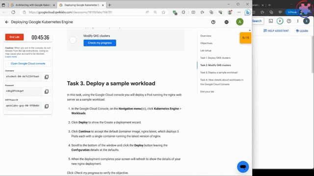 Deploying Google Kubernetes Engine (Qwiklabs Walkthrough) смотреть онлайн