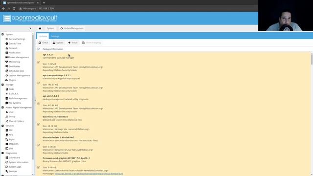 OPENMEDIAVAULT смотреть онлайн