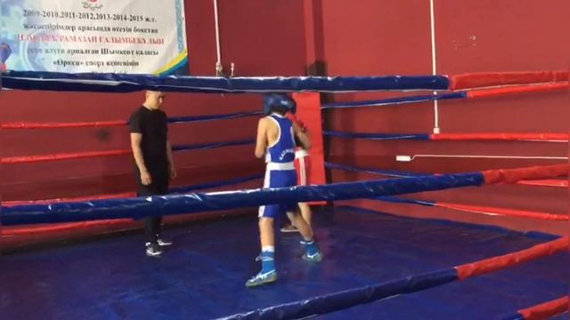 Турнир по боксу / город ШЫМКЕНТ / НУРБАКЫТ КЕРЫМБЕК - L бөлім???