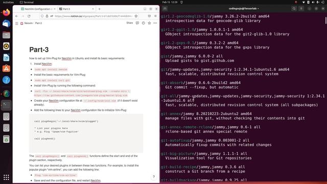 How to install Git on Ubuntu | Neovim setup for Competitive Programming| Part 3 смотреть онлайн