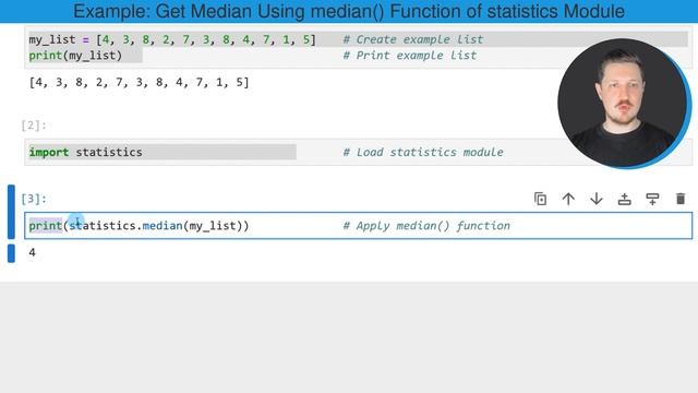 median Function of statistics Module in Python (Example) | Middle Value | statistics.median Functio смотреть онлайн