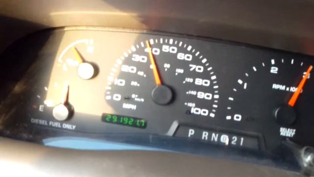 7.3 Powerstroke WOT 0-60 TS 75hp tune смотреть онлайн