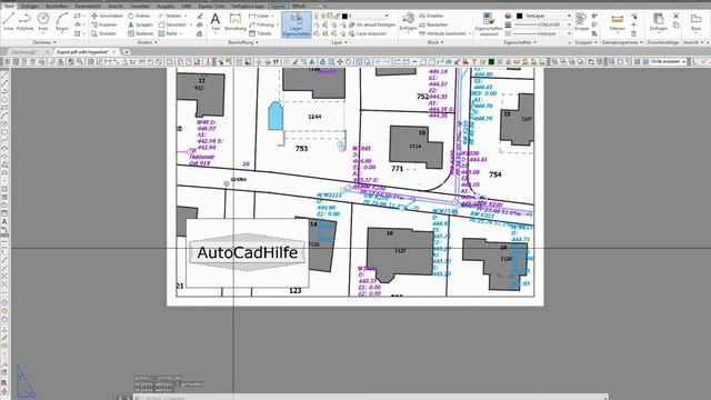 AutoCAD - Export pdf with Hyperlink смотреть онлайн