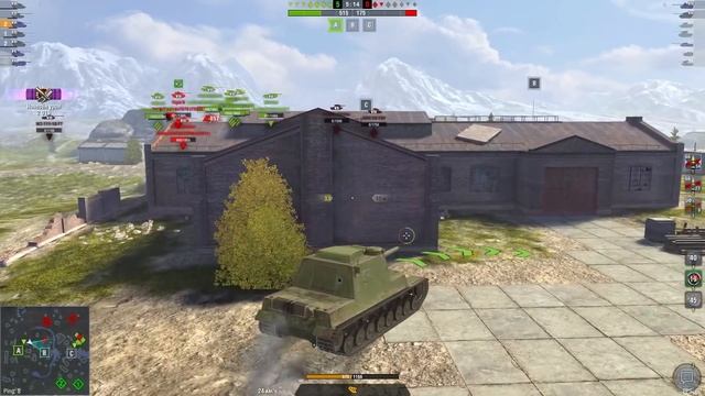 Самая рабочая ветка ПТ Сау в wot blitz! Обзор ветки Ho-Ri смотреть онлайн