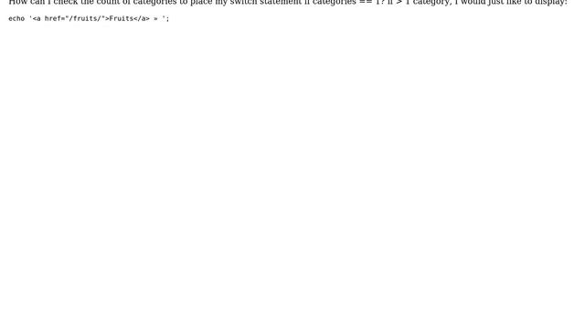 Wordpress: Checking the count within a foreach loop смотреть онлайн
