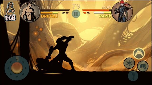 Shadow Fight 2 Мэй на затмении!!! ИГРА Шадоу Файт 2 смотреть онлайн