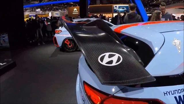 HYUNDAI i20 COUPE WRC RALLY 2017 RACING CAR ! WALKAROUND ! смотреть онлайн