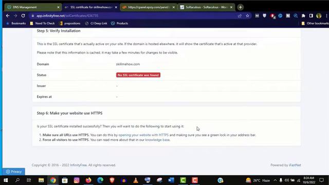 How to Add Infinityfree Free SSL Certificate for Your Website Correctly! смотреть онлайн