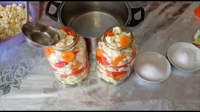 Вкуснейшая маринованная цветная капуста. смотреть онлайн