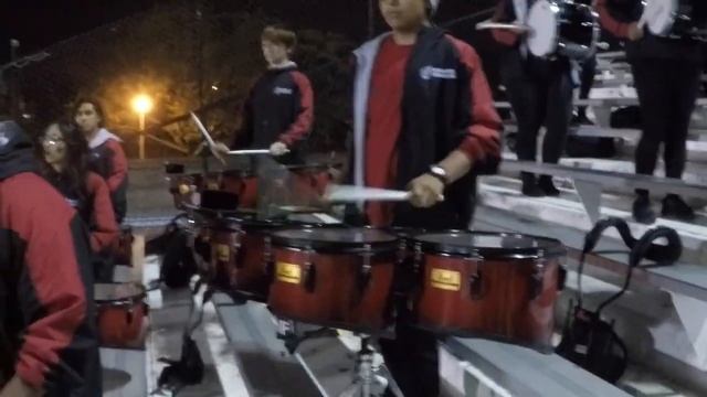 10.3.19 - Homecoming Game Pt1 - Hubbard Drumline