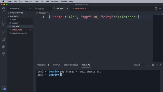 How to Containerize a Flask application using Docker? | P-1 смотреть онлайн