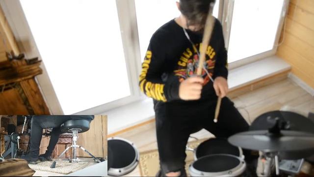 Green Day - Boulevard Of Broken Dreams (drum cover by Hard Music) смотреть онлайн
