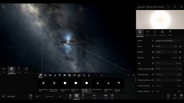 Я не знаю, что произошло со звездой! Скажите, кто знает!!!///Universe Sandbox смотреть онлайн