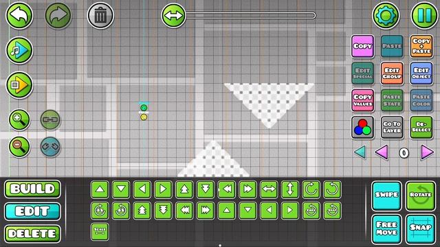 КАК СДЕЛАТЬ СТИЛЬ NINE CIRCLES? GEOMETRY DASH ТУТОРИАЛ смотреть онлайн