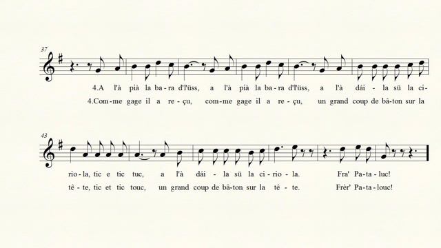 [24,18] Fra' Pataluc (melodia in piemontese e in francese) смотреть онлайн