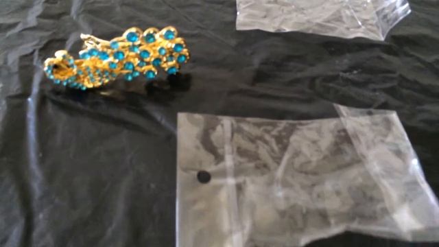 ALIEXPRESS Bridal Peacock Full Crystal. Заколка ПАВЛИН смотреть онлайн