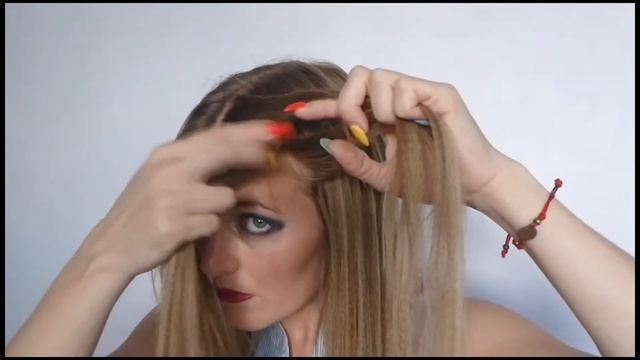 Как плести косу-колосок смотреть онлайн