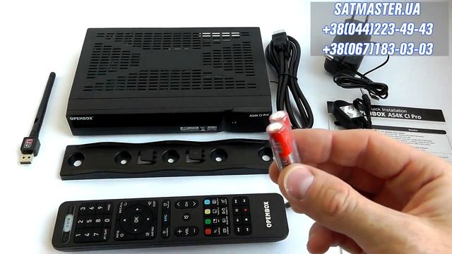 Обзор и распаковка Openbox AS4K CI Pro смотреть онлайн