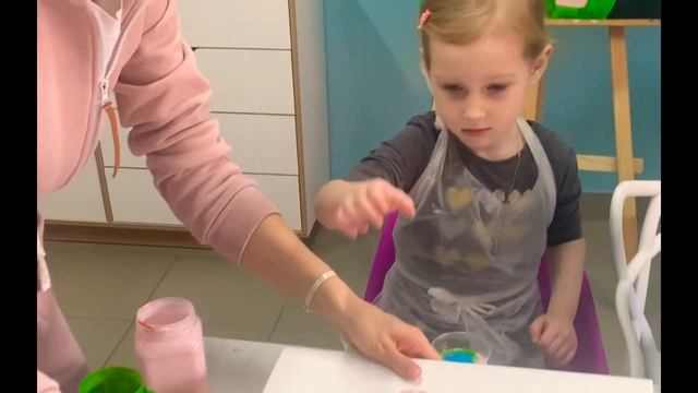 Первый урок рисования. Флюид Арт. смотреть онлайн