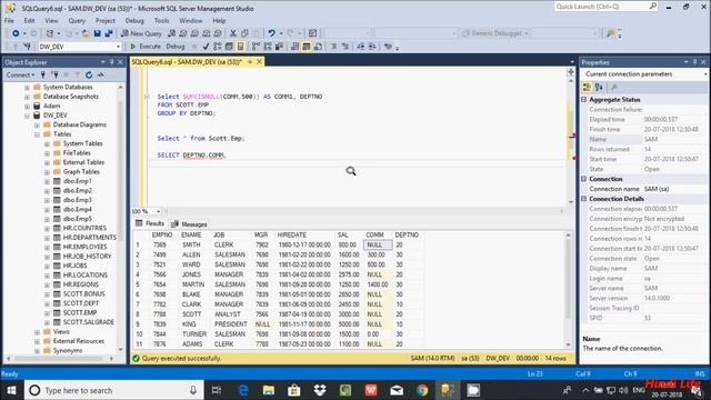 CASE Statement in Sql Server to Handle NULL Explained in Hindi смотреть онлайн