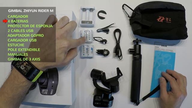 Zhiyun Rider M Gimbal (Desempaque) смотреть онлайн