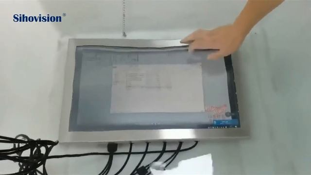 45W SUS316 Enclosure Rugged Monitor 1000nits 5 Wires Resistive Touch Screen смотреть онлайн