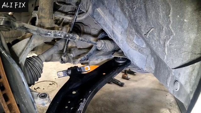 замена шаровой опоры и сайлентблока переднего рычага... nissan rogue 2017 - 2020 #подвеска #нисан смотреть онлайн