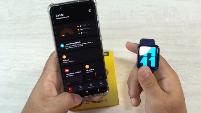 CHEGOU! Esse vai DESTRUIR a Mi band 7! Xiaomi Poco Watch, com GPS, tela MAIOR e pelo MESMO PREÇO! смотреть онлайн