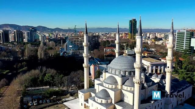 Tirana 2021 - ?? #Albania [4K Drone Footage] @MTravelVlog смотреть онлайн