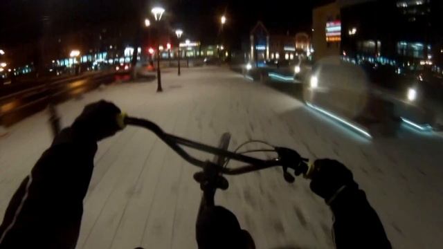 MTB stunt Russia winter/что делать зимой если нет всесезонного мотоцикла? смотреть онлайн