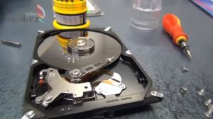 Вскрытие жёсткого диска. Замена "блинов"