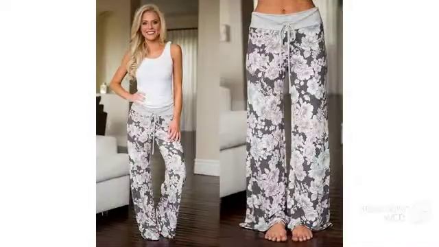 Одежда с AliExpress, женские домашние брюки смотреть онлайн