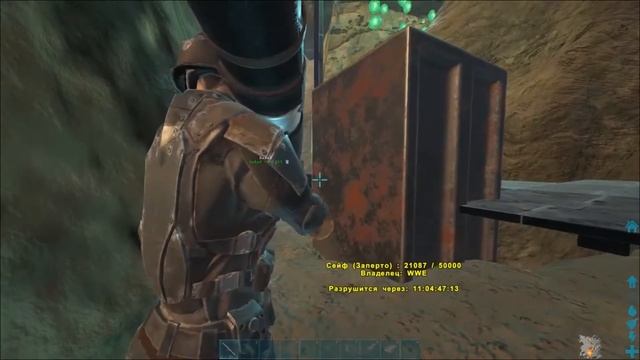 Ark Survival Evolved - РЕЙД БАЗЫ В ПЕЩЕРЕ! Рейдим базу в пещере на карте The Center смотреть онлайн